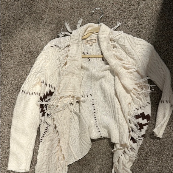 Idyllwind Sweaters - Idyllwind fringe cardigan Aztec print